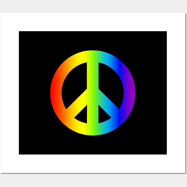 RAINBOW PEACE COLLECTION Wall Art by Robert's Design